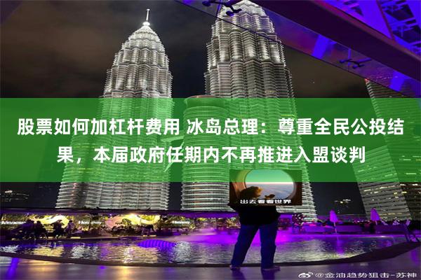 股票如何加杠杆费用 冰岛总理：尊重全民公投结果，本届政府任期内不再推进入盟谈判