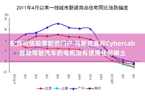 配资可信股票配资门户 马斯克宣称Cybercab自动驾驶汽车的电机没有使用任何稀土
